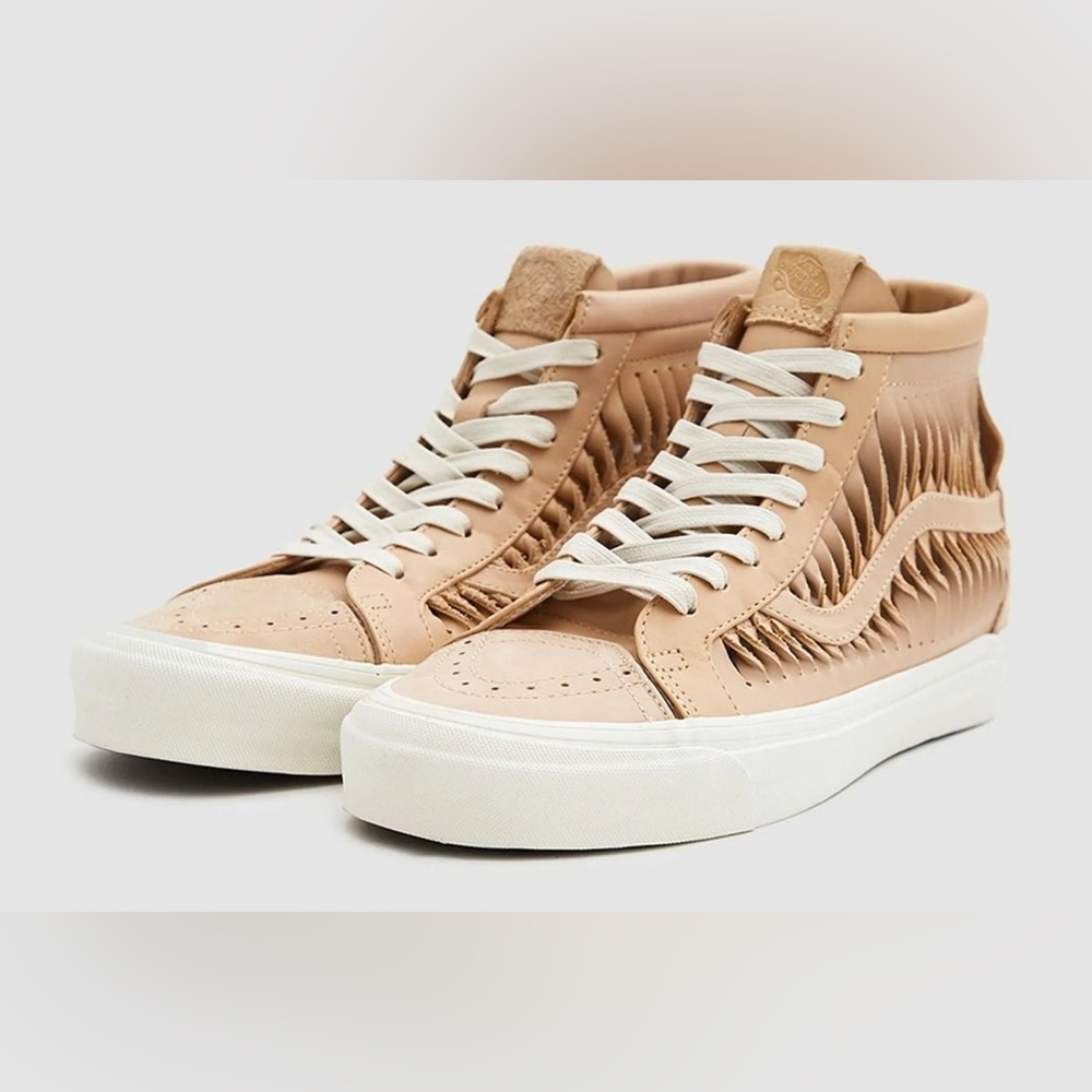 Vans Sk8-Hi Reissue LX Twisted Leather in Amberlight, Size 8.5 (men)/10 (women)